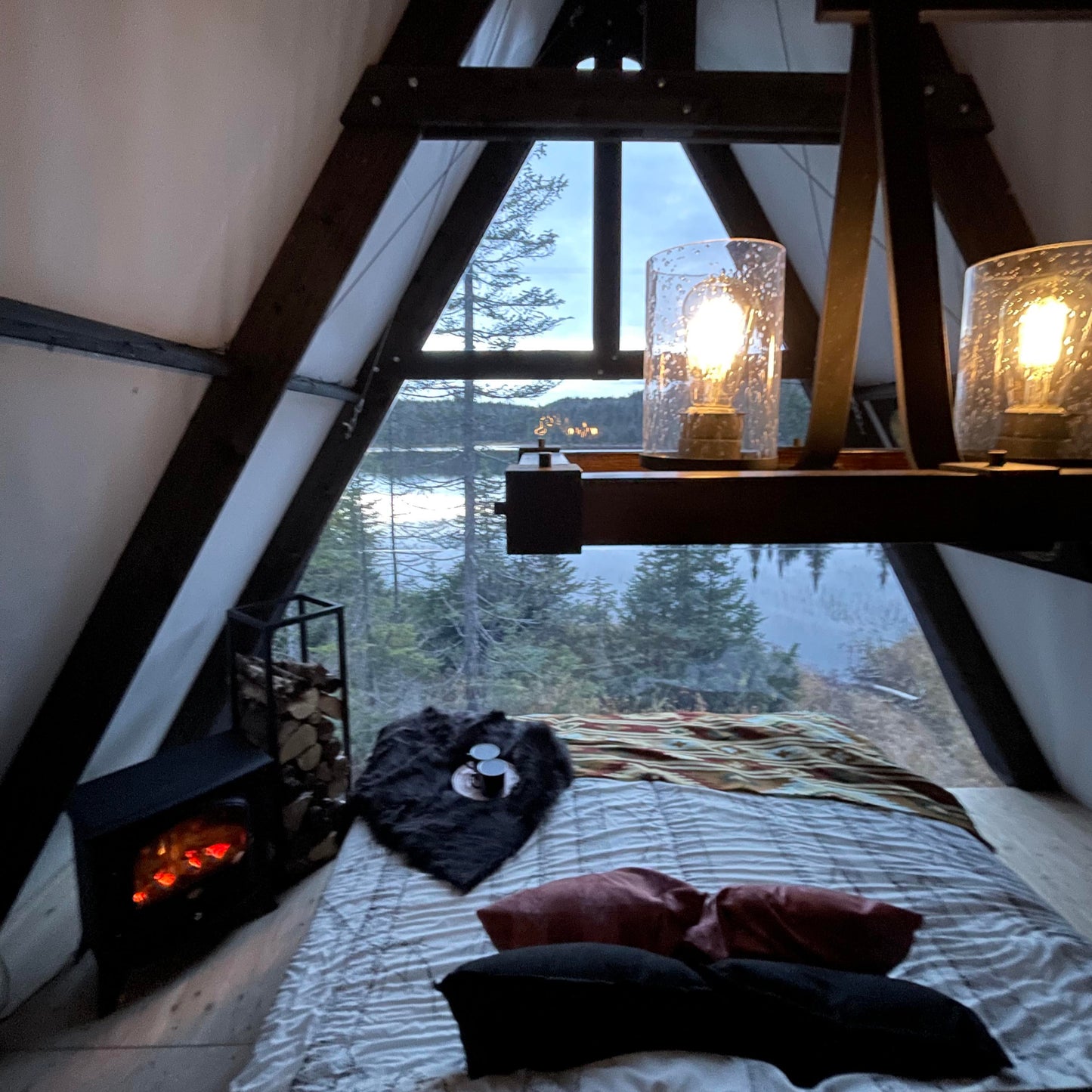 A-frame 16x20 pieds
