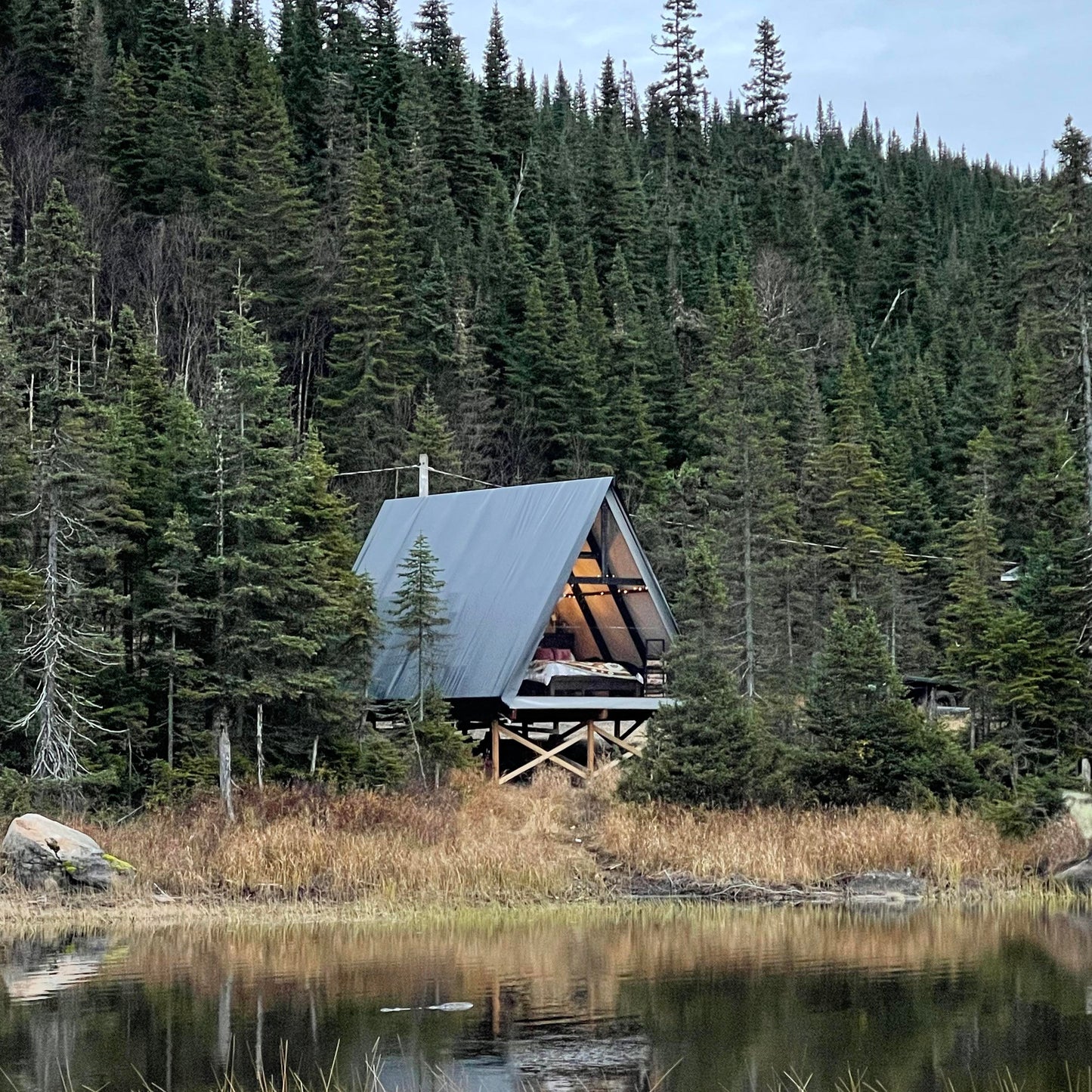 A-frame 16x20 pieds