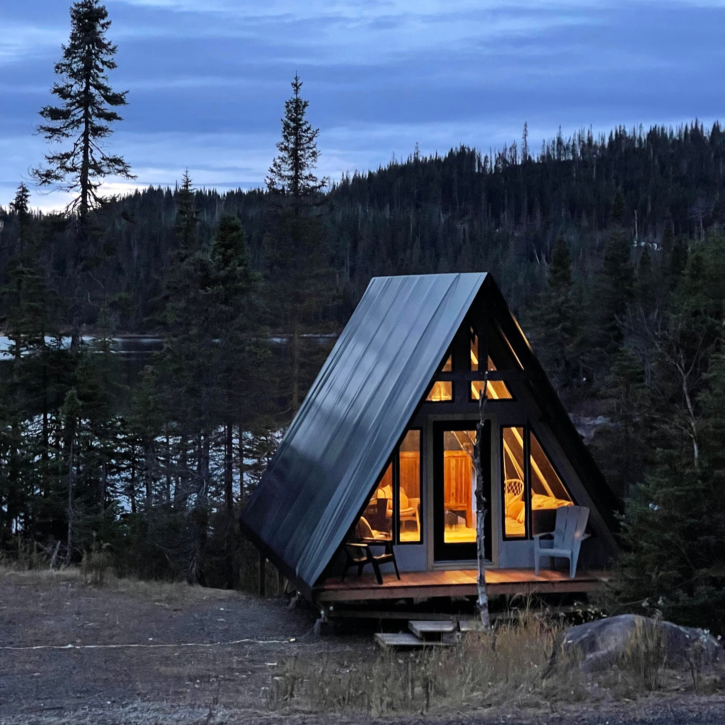 A-frame 16x20 pieds
