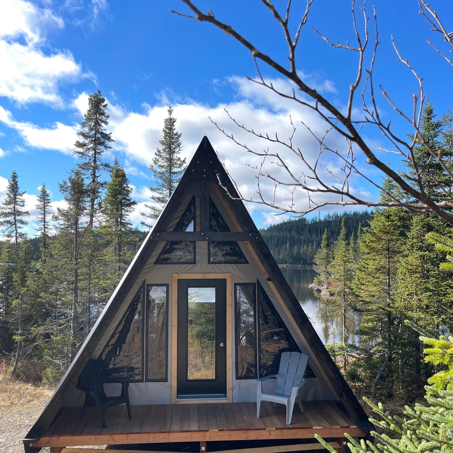 A-frame 16x20 pieds
