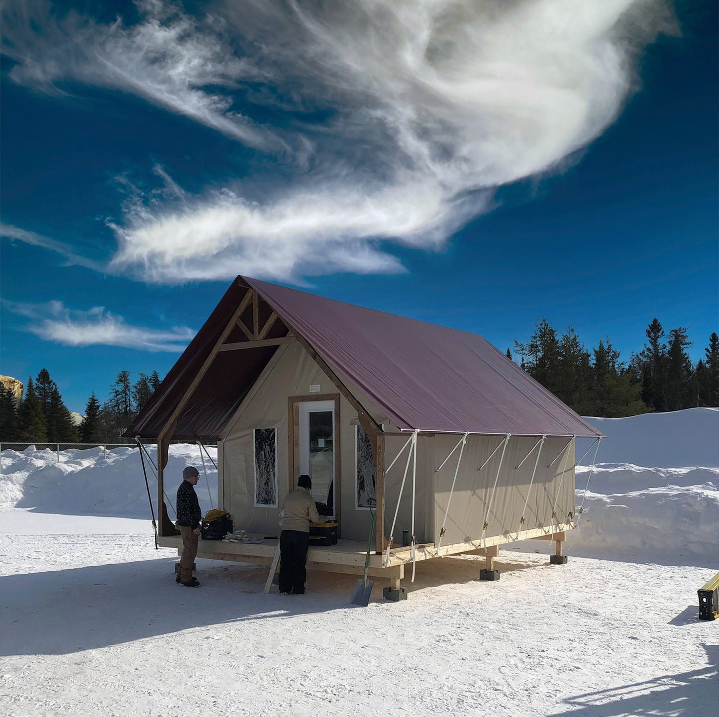 La tente Glamp 14x16