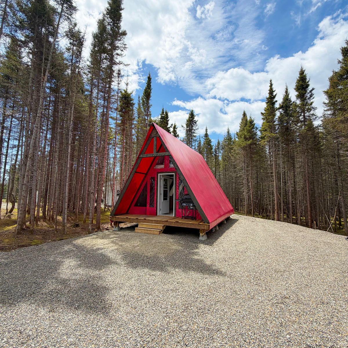 
                  
                    16x20 feet A-frame
                  
                
