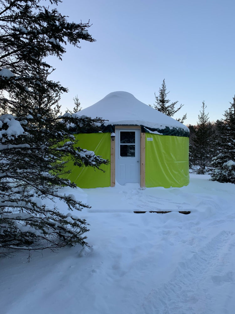 
                  
                    The 20 foot yurt
                  
                