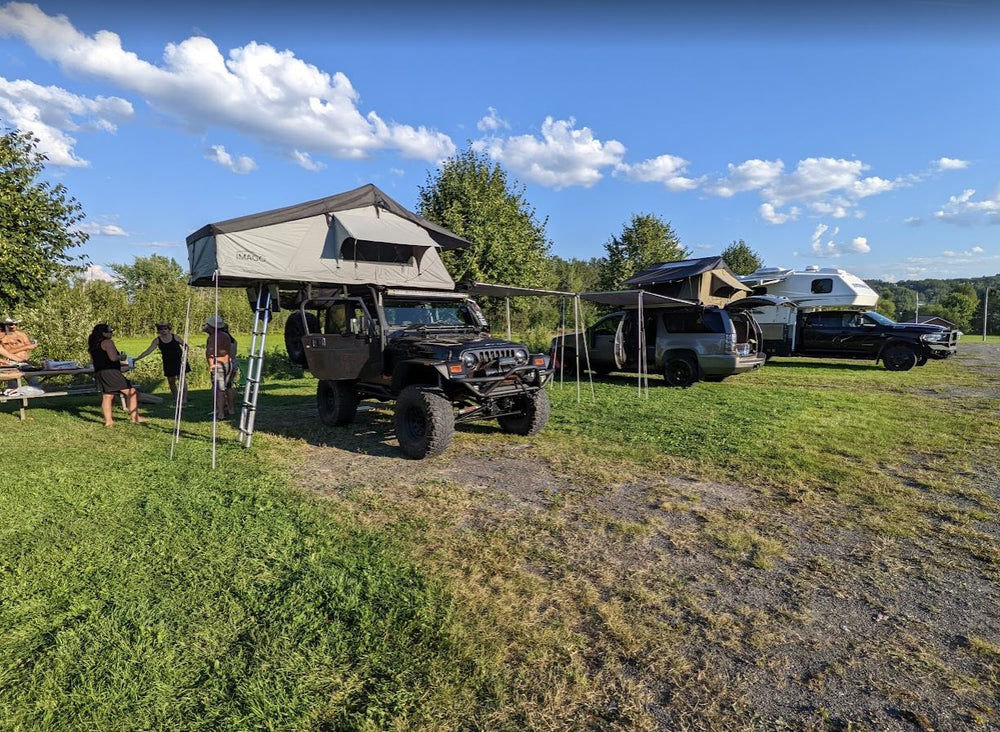 
                  
                    The 76 inches roof tent
                  
                