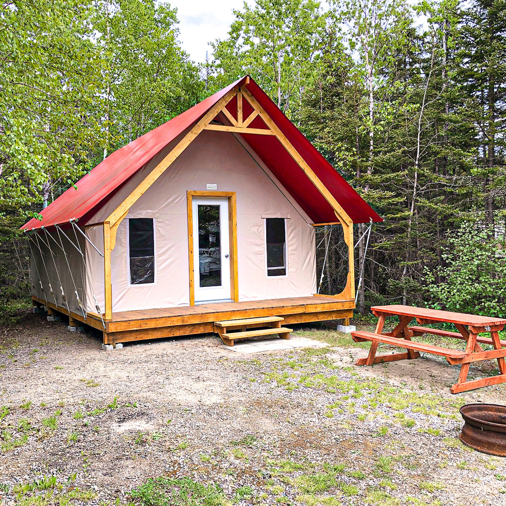 The 16x20 Glamp Tent – Imago structures