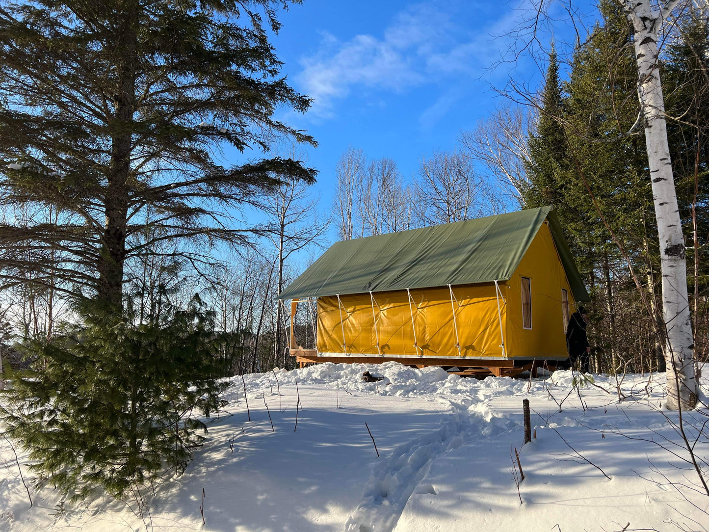 
                  
                    The 16x20 Glamp Tent
                  
                