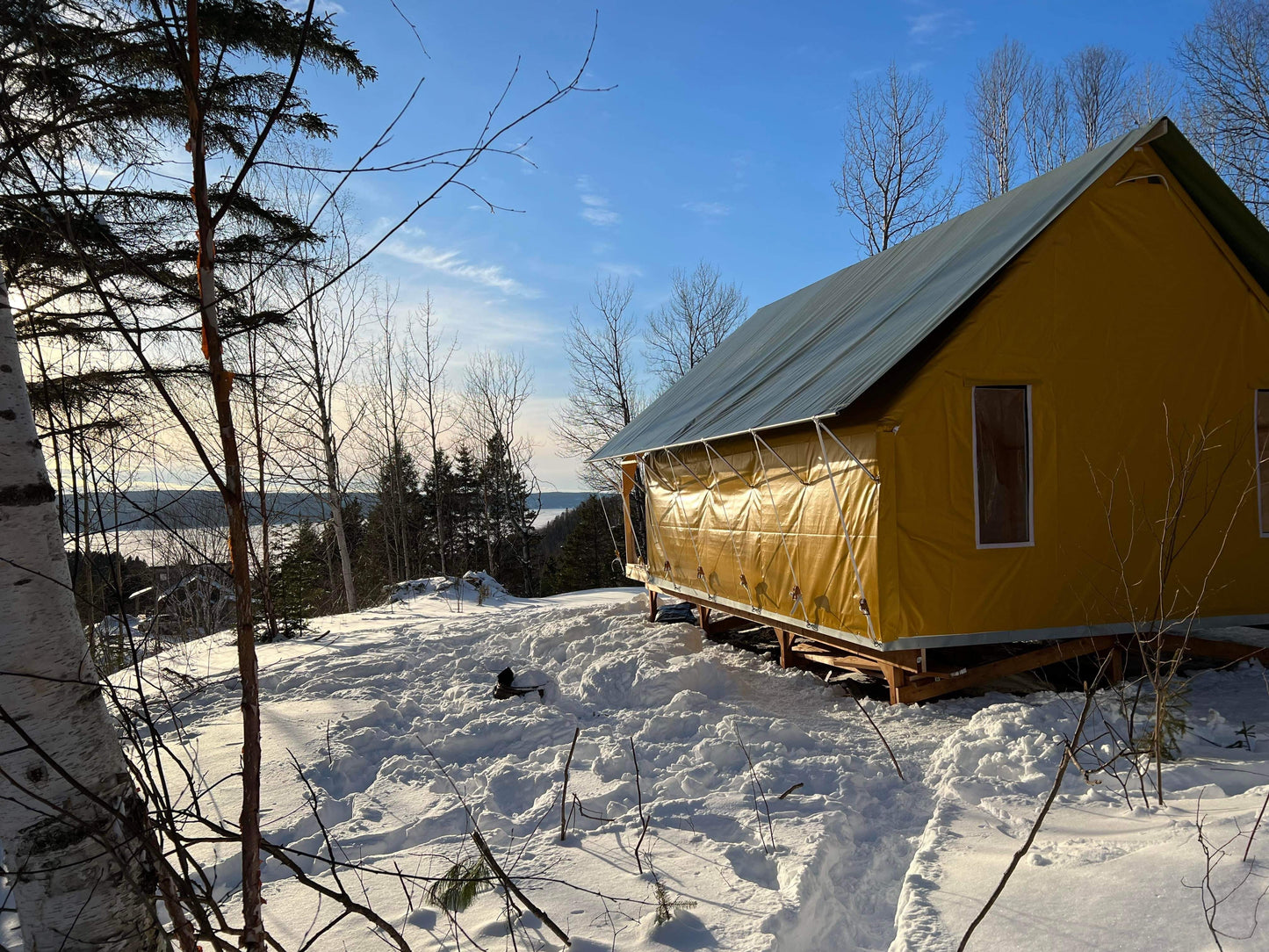 
                  
                    The 16x20 Glamp Tent
                  
                