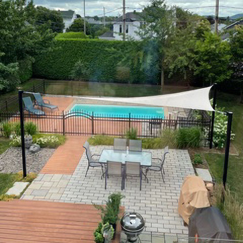 
                  
                    The openwork residential shade sail
                  
                