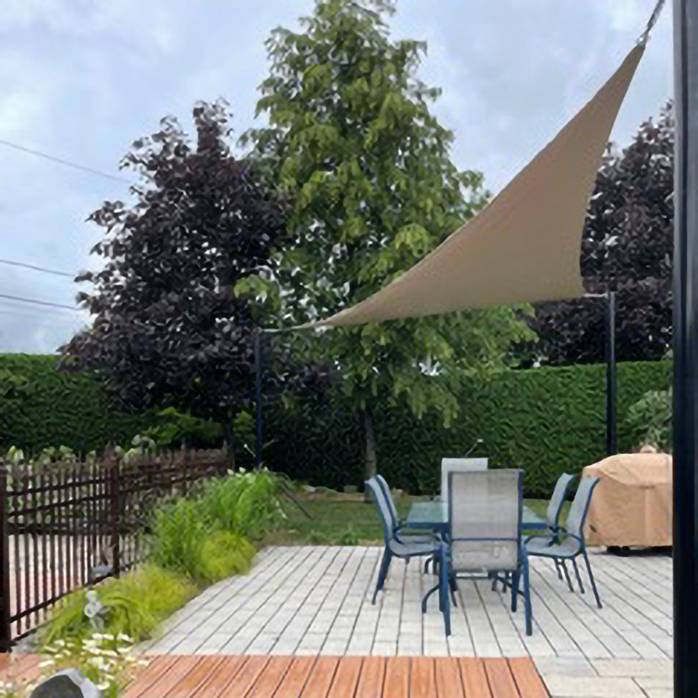 
                  
                    The openwork residential shade sail
                  
                