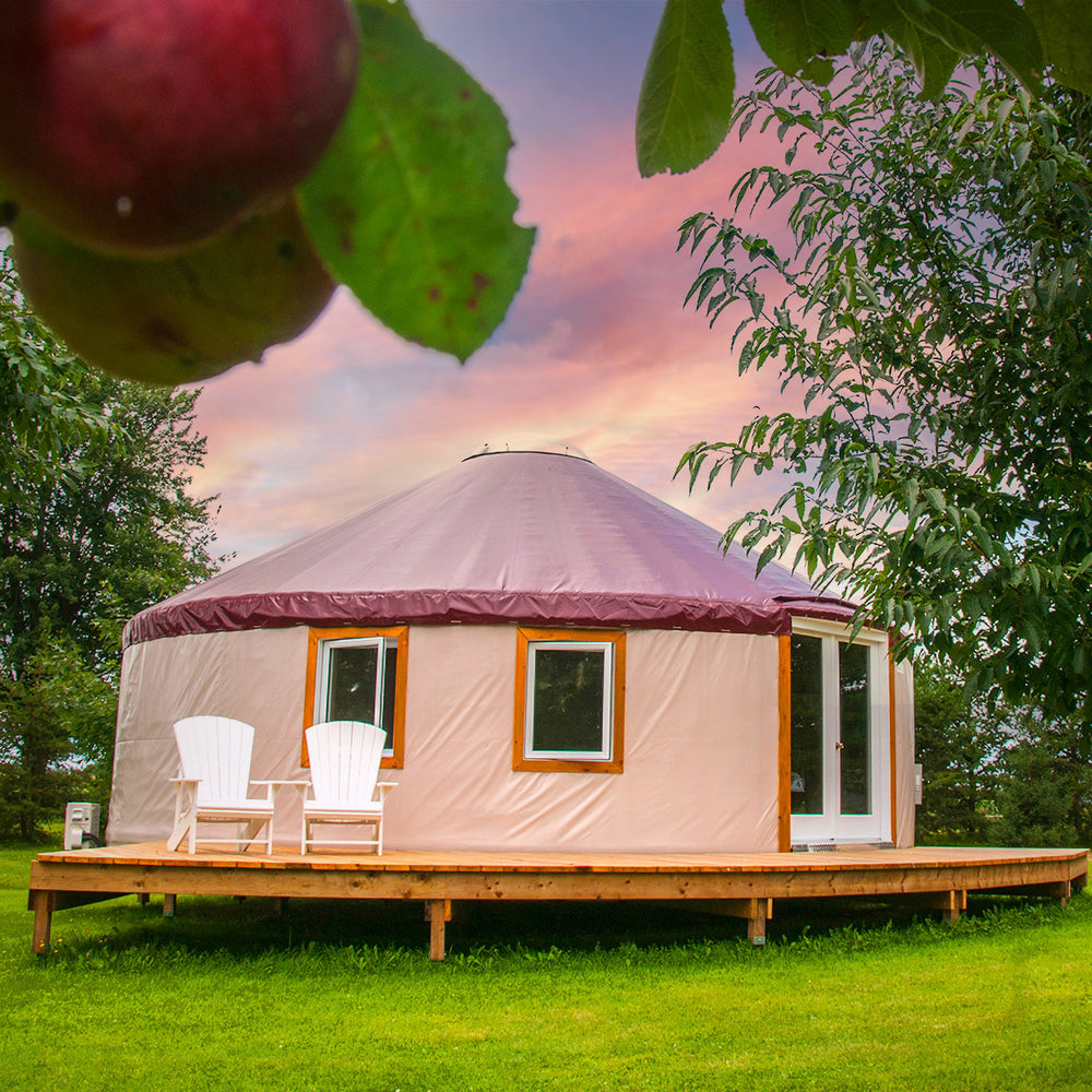 The 28 feet yurt