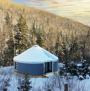 
                  
                    The 32 foot yurt
                  
                