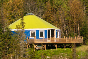 
                  
                    The 32 foot yurt
                  
                